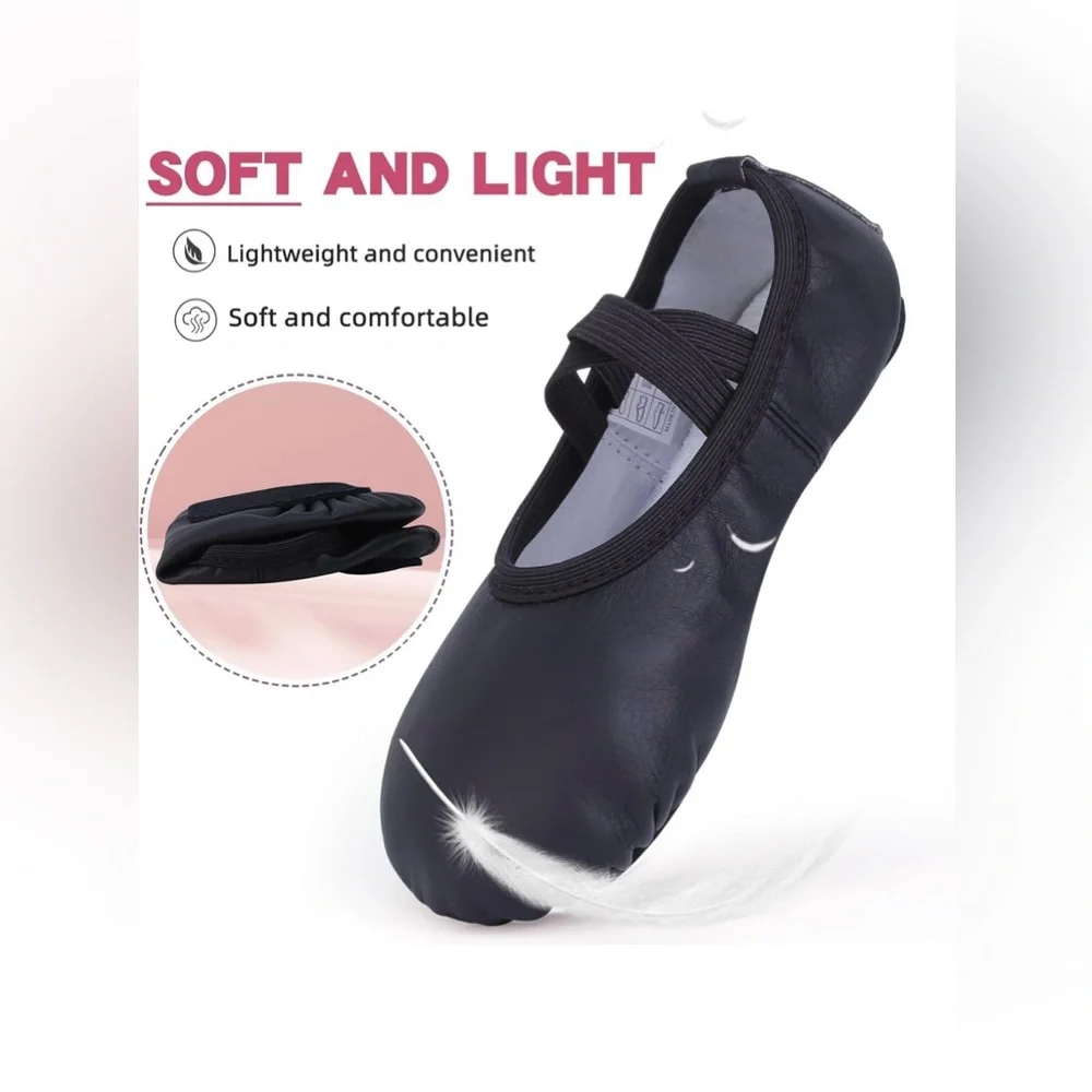 Girls Black Ballet Shoes